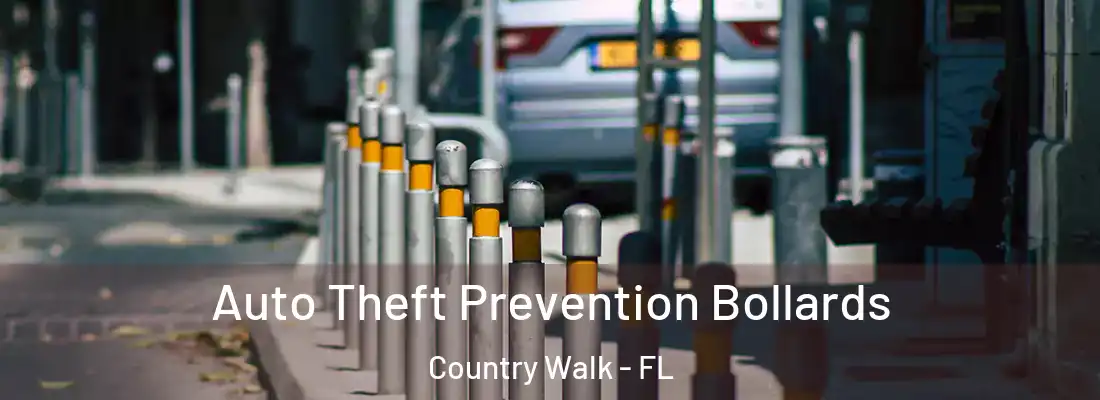 Auto Theft Prevention Bollards Country Walk - FL