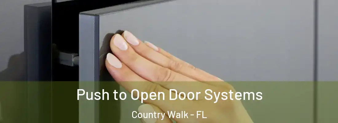 Push to Open Door Systems Country Walk - FL